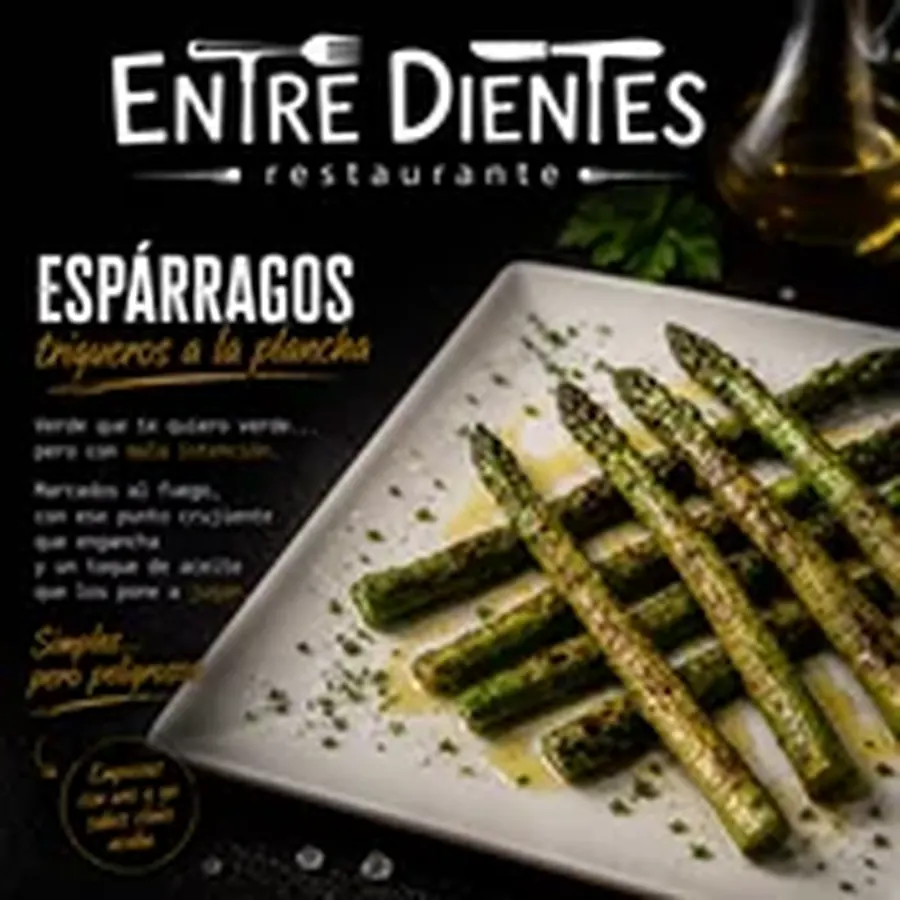 Espárragos trigueros a la brasa